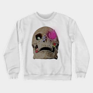 Skull and flowers Crewneck Sweatshirt